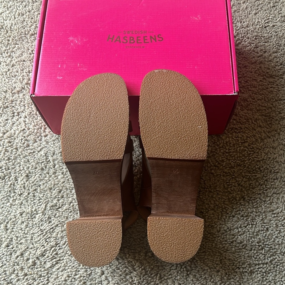 Swedish Hasbeens Vivi Sandals Size 9 (EU 40) - Picture 8 of 10